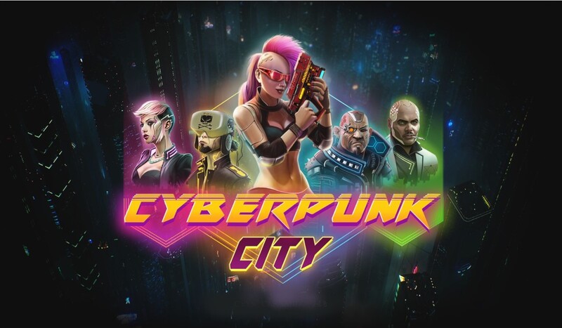 Jogar grátis no caçaníqueis online Cyberpunk City
